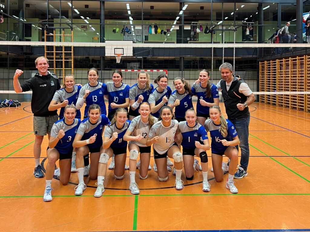 Vorläufige Tabellenführung für SU inzingvolley/VC Mils in der AVL II