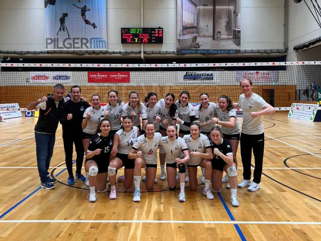Packendes Derby: SU inzingvolley/VC Mils gewinnt Spitzenspiel gegen TI-Casino-Volley