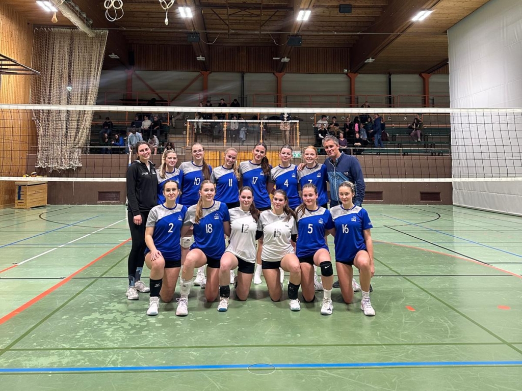 Spielgemeinschaft SU inzingvolley/VC Mils musste sich im Top-Spiel der u20w geschlagen geben