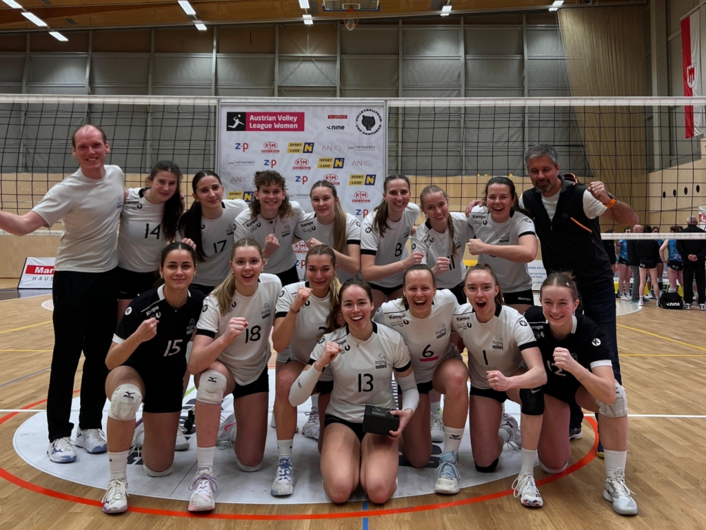 Fast perfekter Start in die Austrian Volley League-Relegation