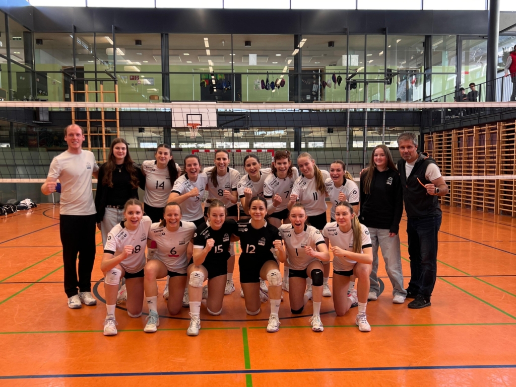 Austrian Volley League - Relegation: erneute Siege beim Doppelwochenende in Zirl