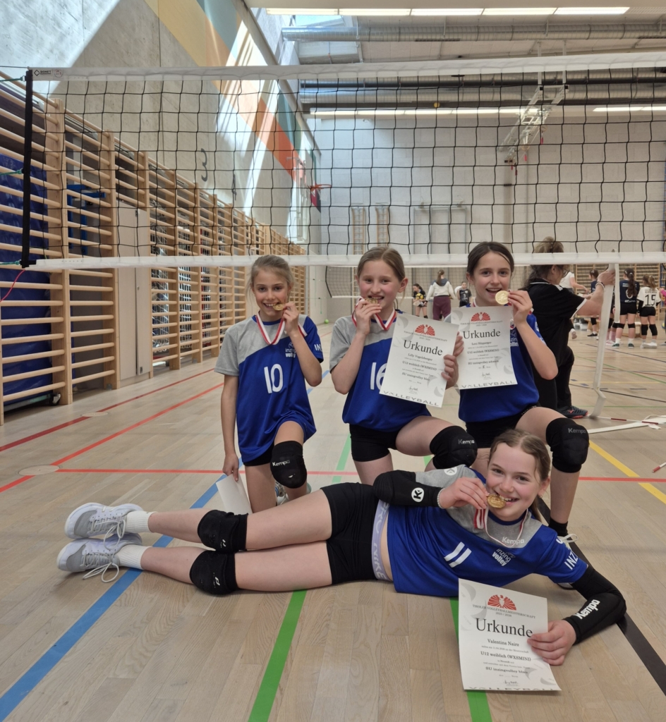 Tiroler Meistertitel für SU inzingvolley in der U12