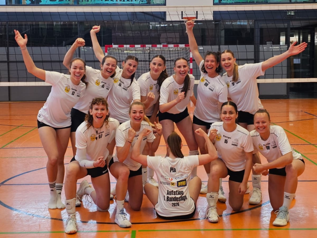 SU inzingvolley/VC Mils gewinnt auch letztes Spiel der Saison